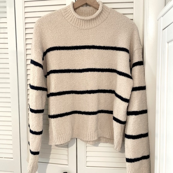 Carly Jean Los Angeles Sweaters - Carly Jean Striped Sweater